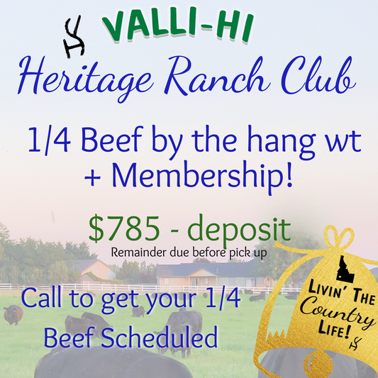 Heritage 1/4 Beef BUNDLE